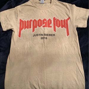 Justin Bieber Purpose Tour Concert Tee